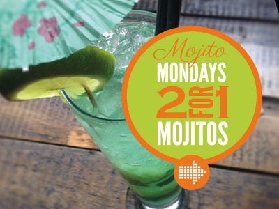 Mojito Monday 2 for 1